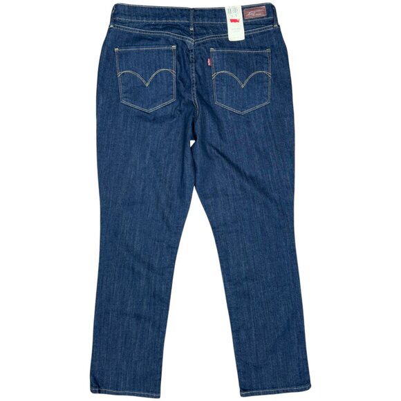 NWT Women's LEVI'S Bold‎ Curve Classic Slim Leg Jeans- Size 16S/33 - Picture 4 of 15